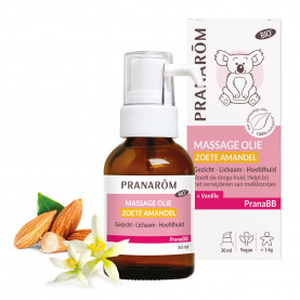 Massage olie - Zoete amandel - Bio - 30 ml | Inula